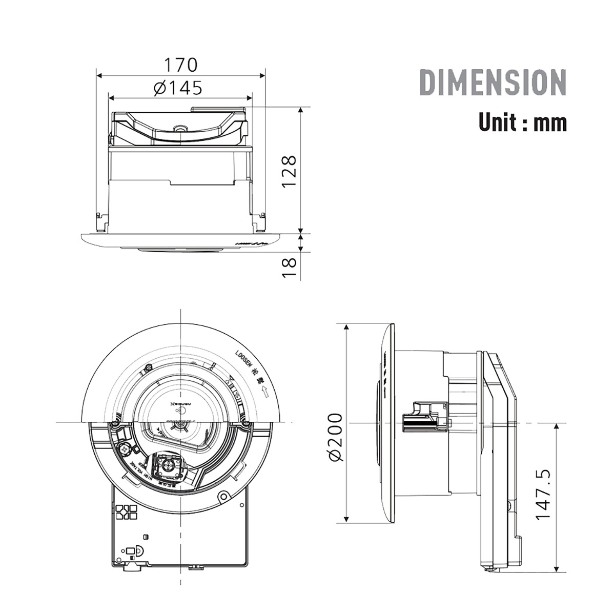 Thiết Bị Phát Ion – Khử Mùi Nhanh FV-15CSD1 Panasonic