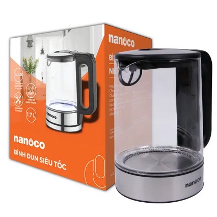 Bình Đun Siêu Tốc  NKT1790 Nanoco |Dung lít 1.7 lít