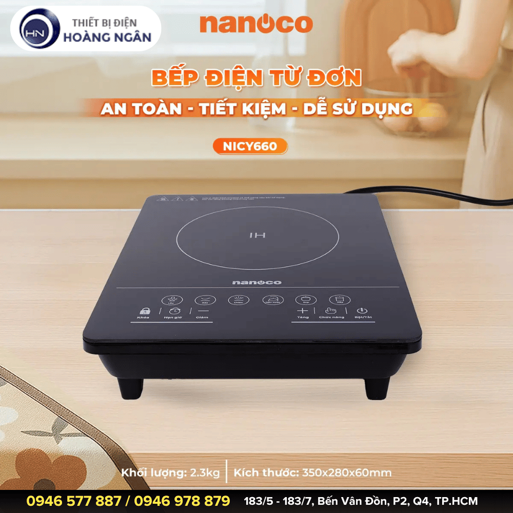 Bếp điện từ Nanoco NICY660