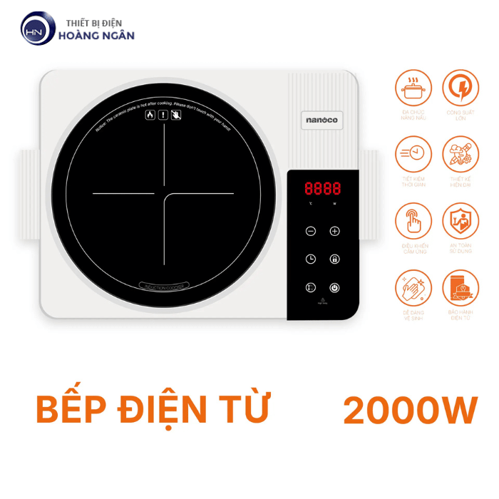 Bếp Điện Từ Nanoco NICK667