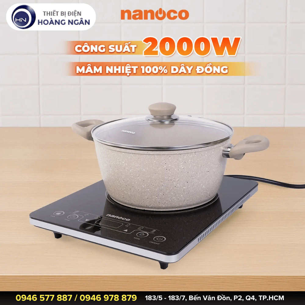 Bếp điện từ Nanoco NICY660