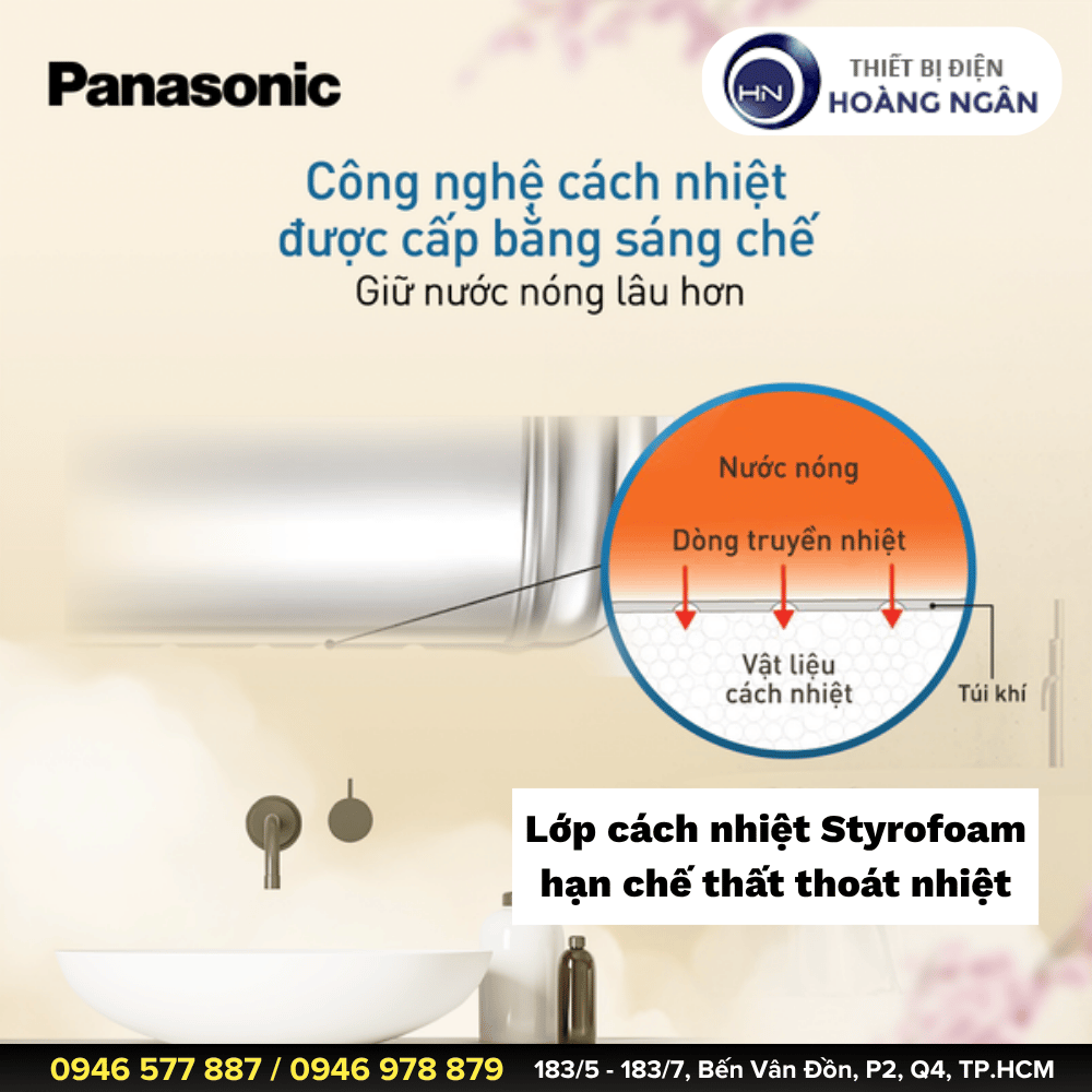 Bình Nước Nóng Gián Tiếp Panasonic DH-15HBMVW, DH-20HBMVW, DH-30HBMVW