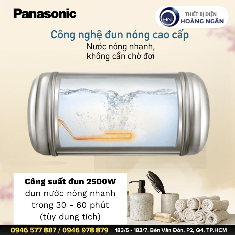 Bình Nước Nóng Gián Tiếp Panasonic DH-15HBMVW, DH-20HBMVW, DH-30HBMVW