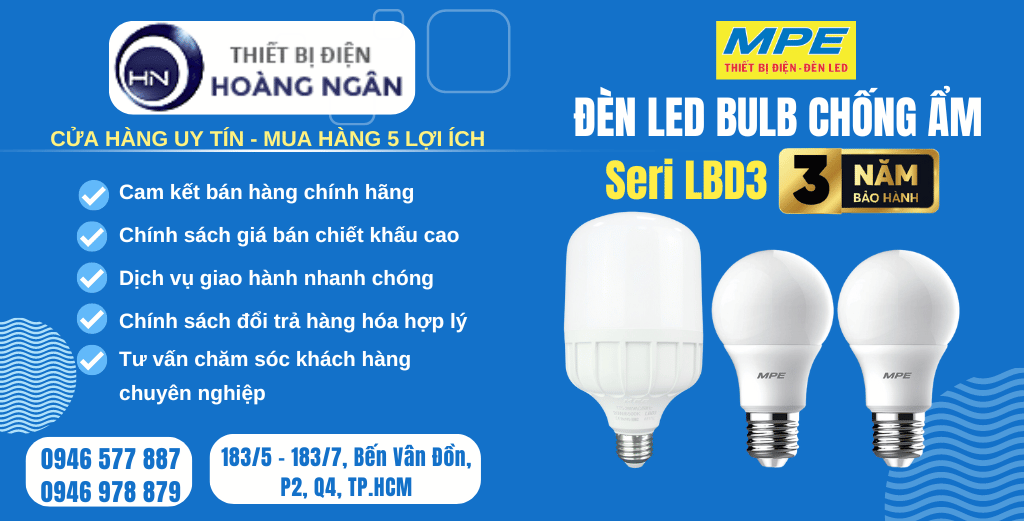 Bóng Đèn LED Bulb MPE - Seri LBD3