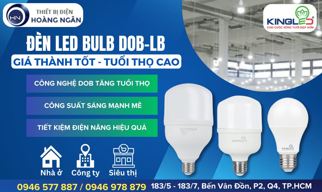 Bóng Đèn LED Bulb DOB-LB Series