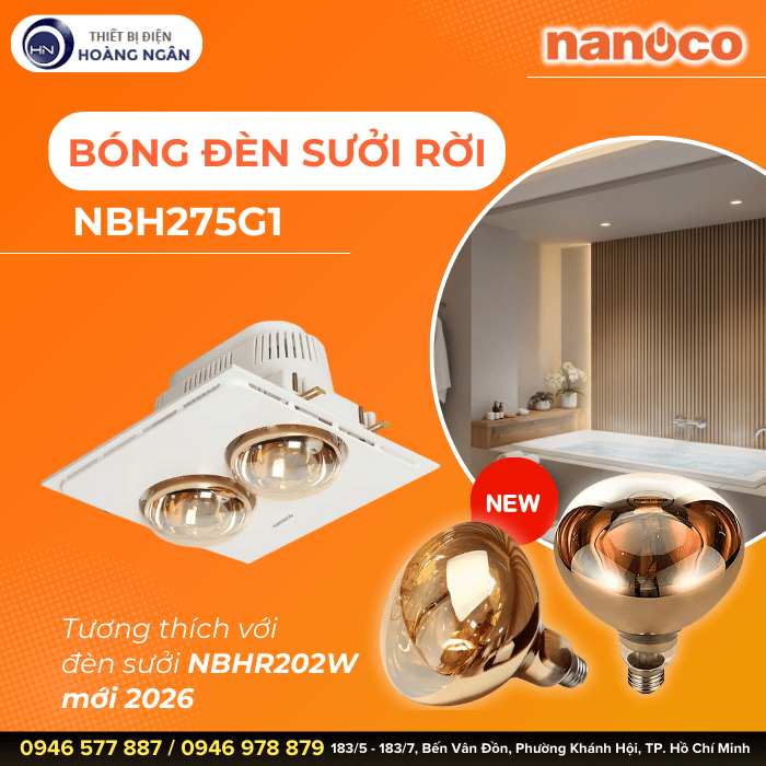 Bóng Đèn Sưởi Rời NBH275G1 Nanoco