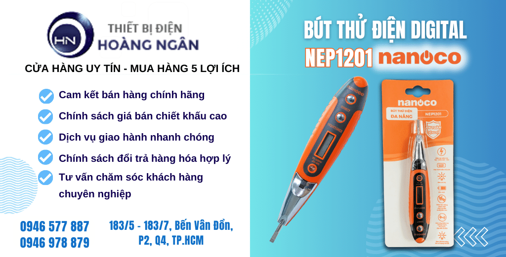 Bút Thử Điện Đa Năng NEP1201 NANOCO