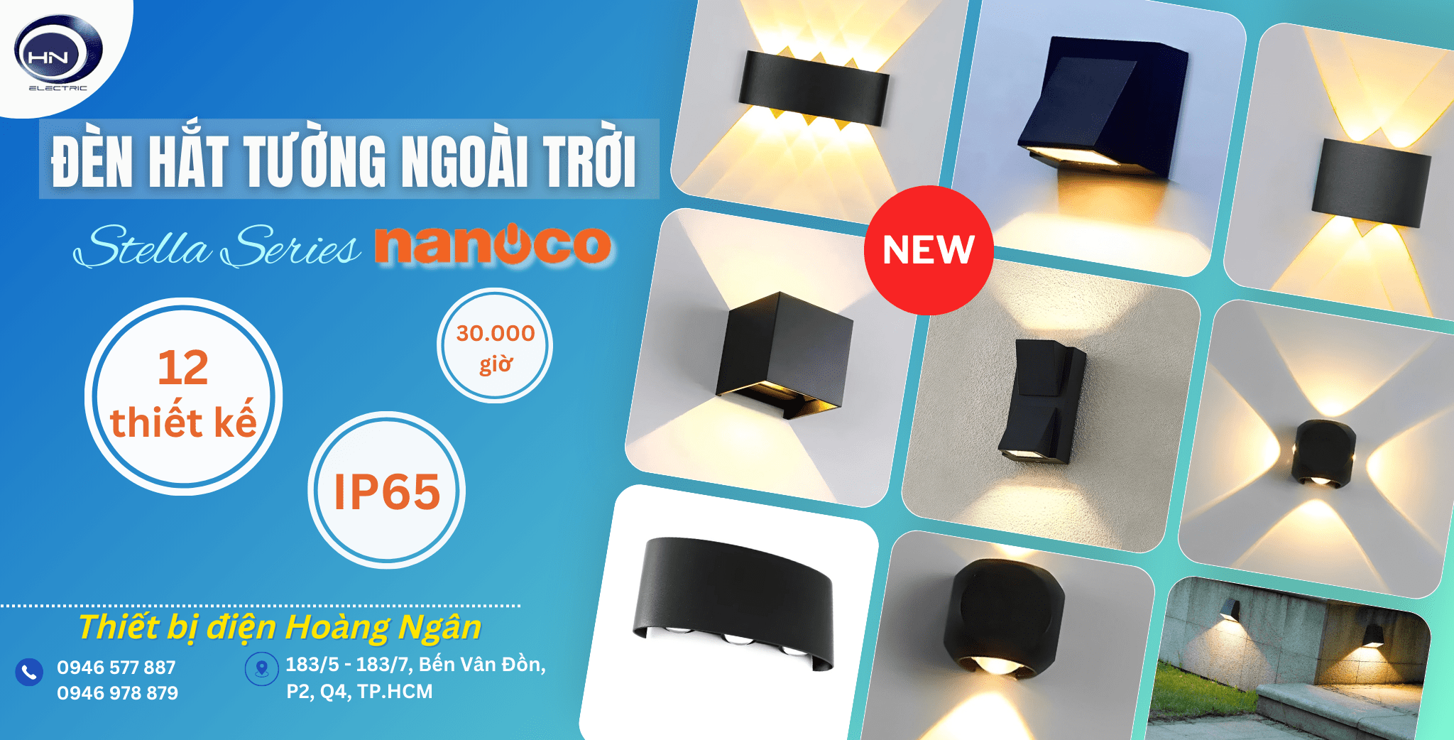 Các mẫu Đèn LED Trang Trí Nanoco