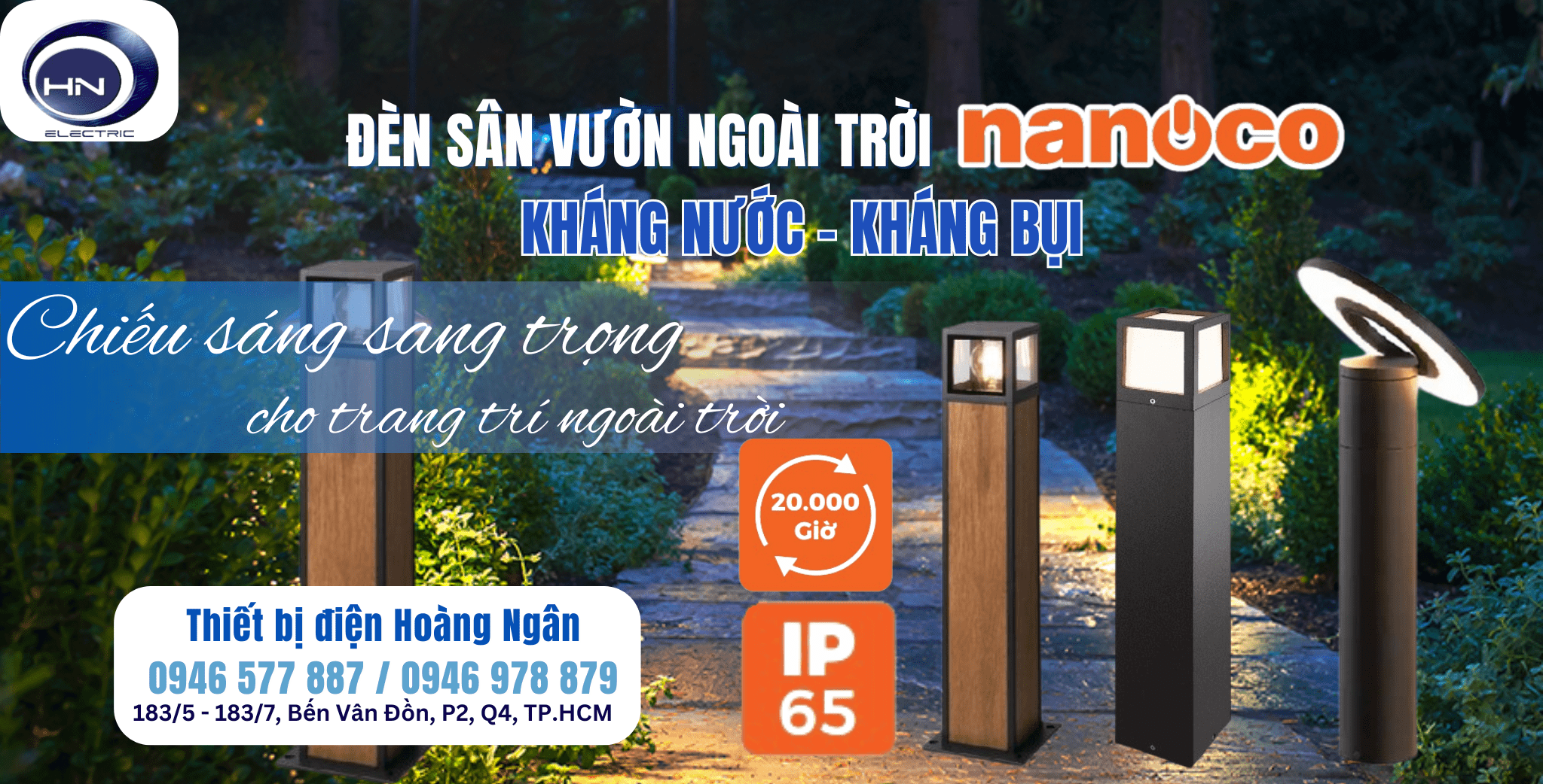 Các mẫu Đèn LED Trang Trí Nanoco