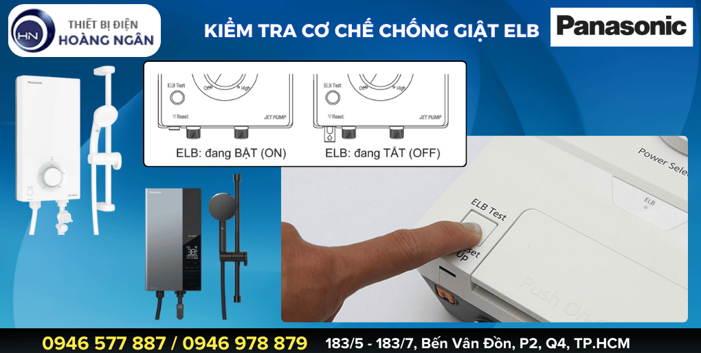 Cách sử dụng máy nước nóng Panasonic dòng trực tiếp & dòng gián tiếp