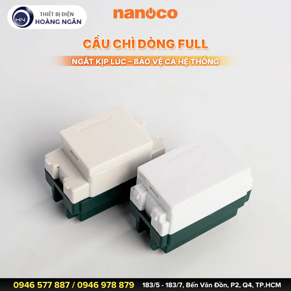 Cầu chì Nanoco NF102F (Dòng Full)