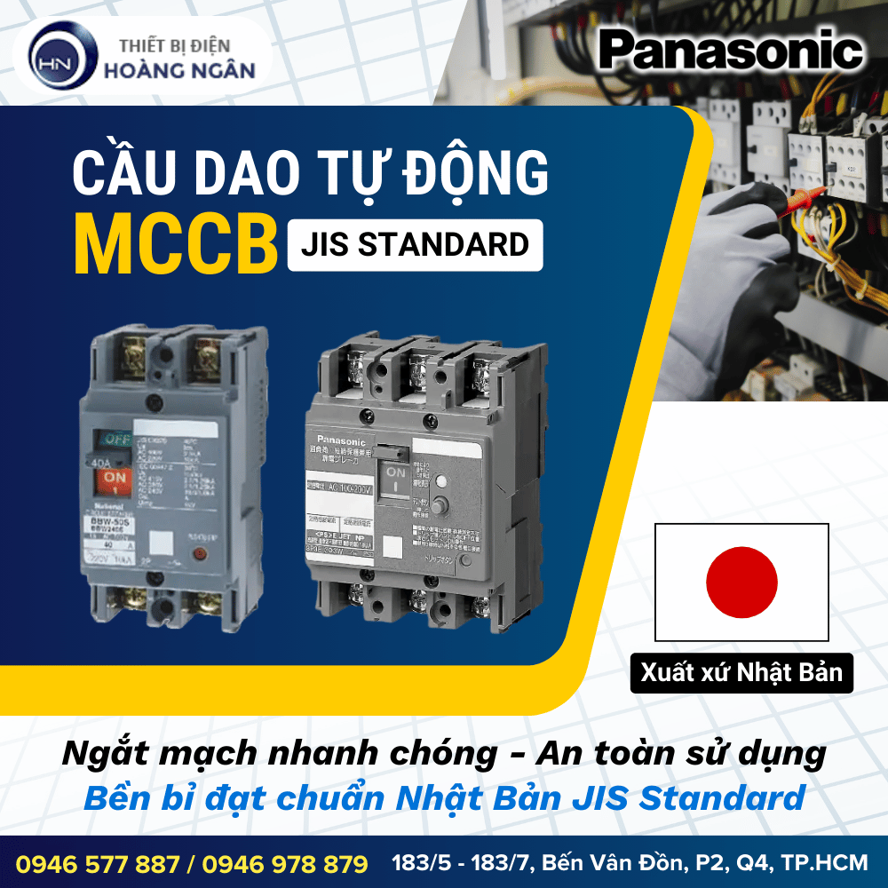 Cầu Dao Đóng Ngắt Mạch Điện MCCB Panasonic