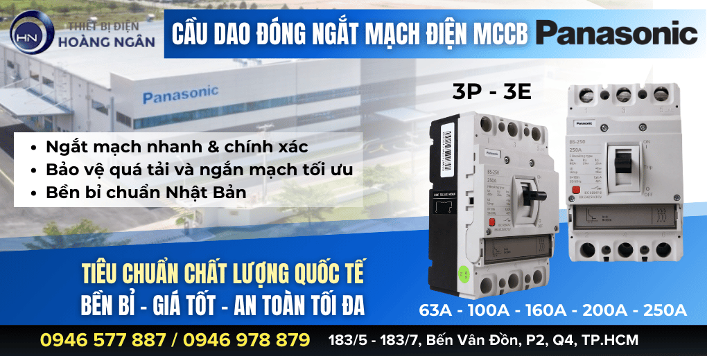 Cầu Dao Tự Động MCCB Panasonic 3P - 3E