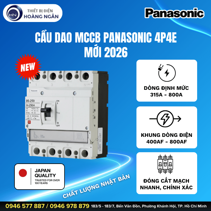 Cầu Dao Tự Động MCCB Panasonic BBSF45315CMCV
