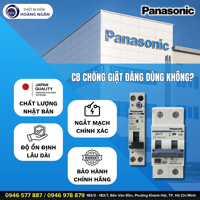 CB Chống Giật Panasonic