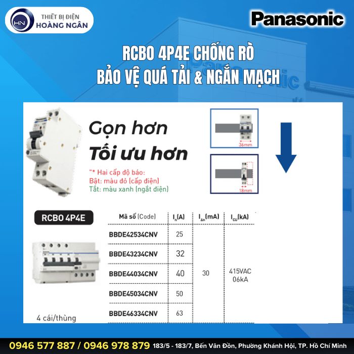 CB Chống Giật Panasonic