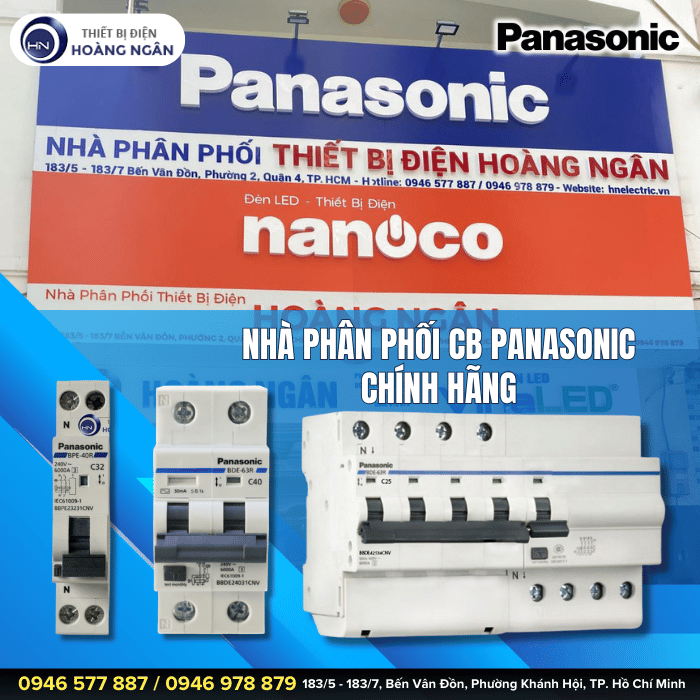 CB chống giật Panasonic chính hãng