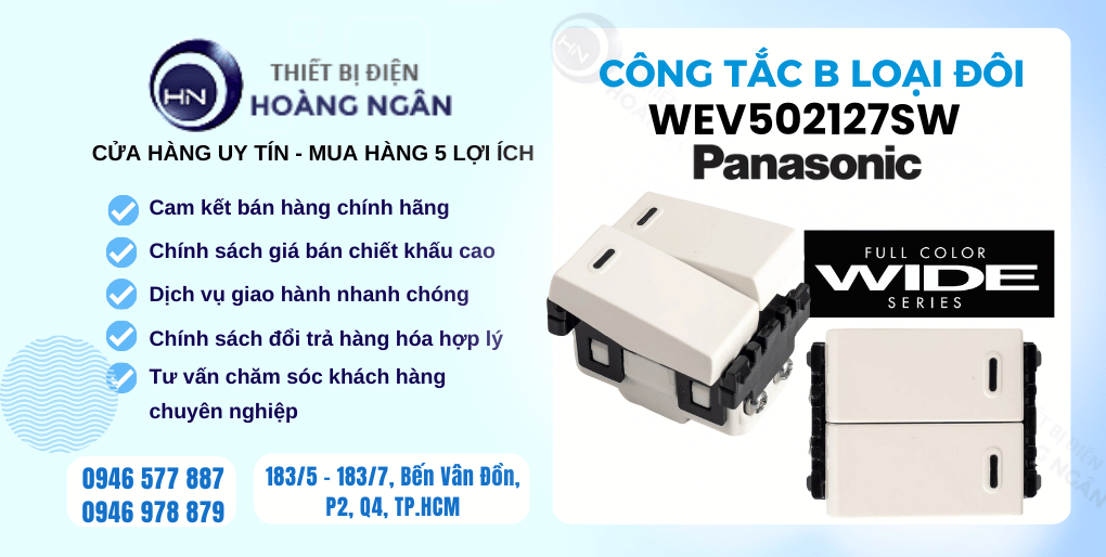 Công Tắc B Panasonic WEV502127SW1