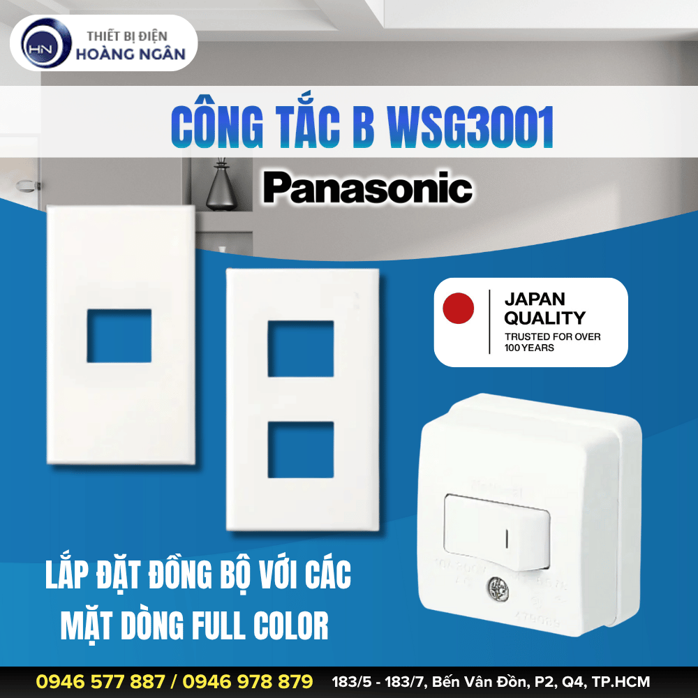 Công Tắc B Panasonic WSG3001