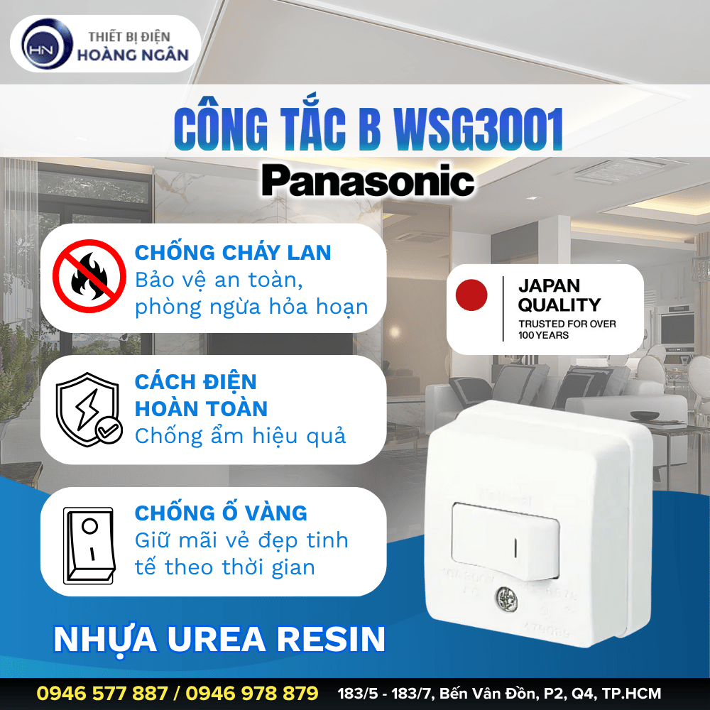 Công Tắc B Panasonic WSG3001