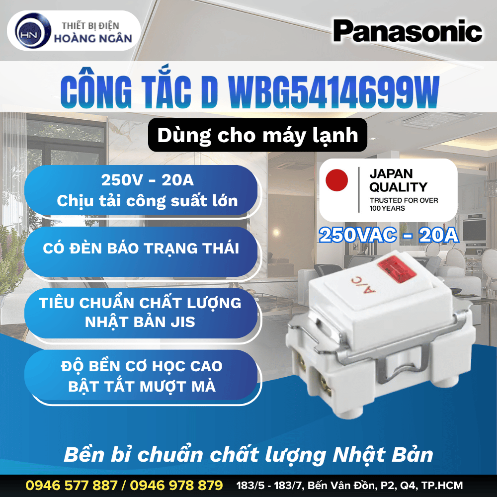 Công Tắc D Panasonic WBG5414699W