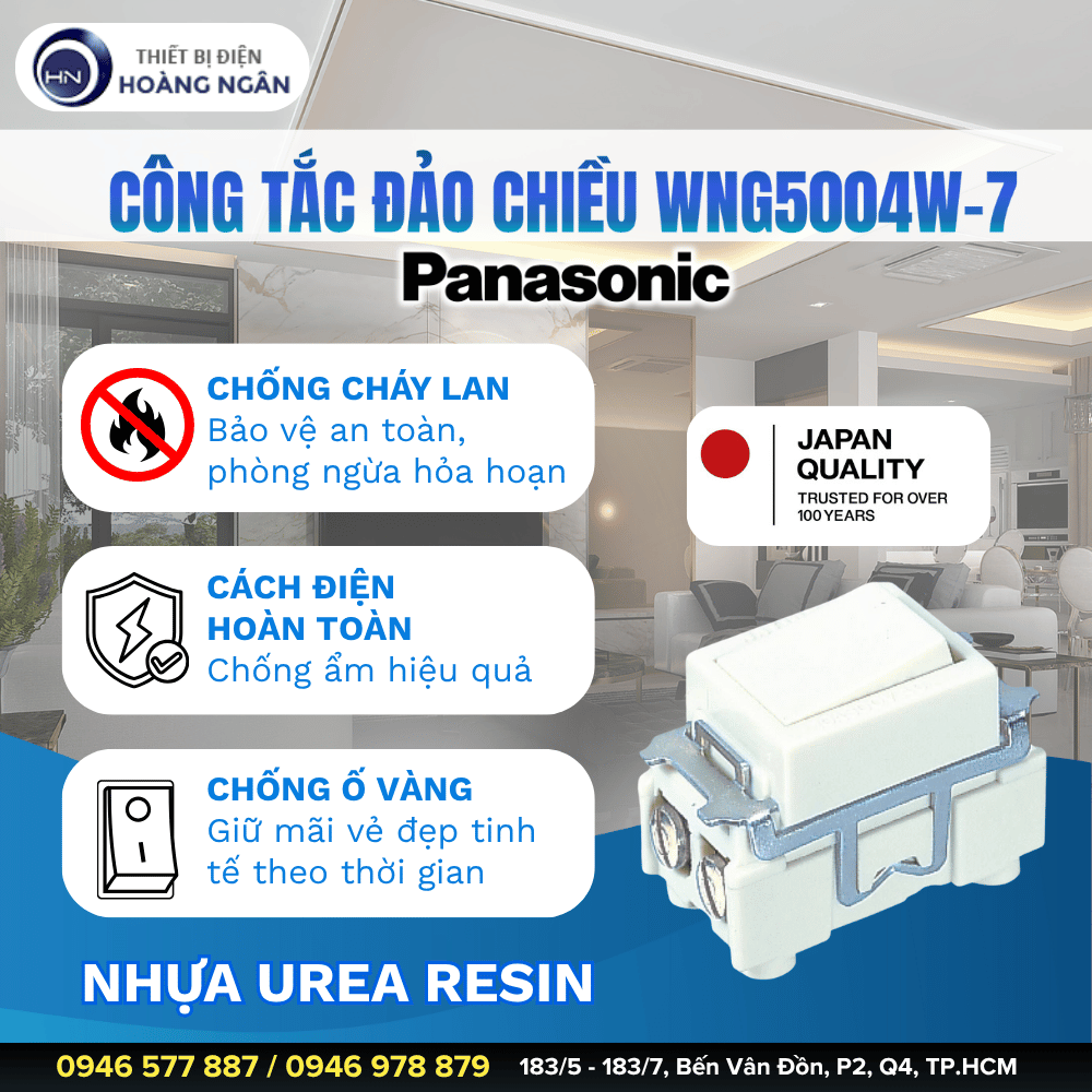 Công Tắc Đảo Chiều WNG5004W-7 Panasonic