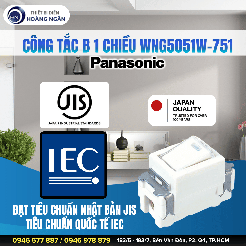 Công Tắc Đơn Panasonic WNG5051W-751
