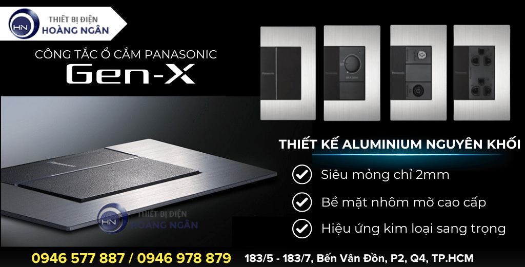 KHÁM PHÁ CÔNG TẮC Ổ CẮM PANASONIC GEN-X CÔNG NGHỆ TIÊN PHONG - THIẾT KẾ CAO CẤP 