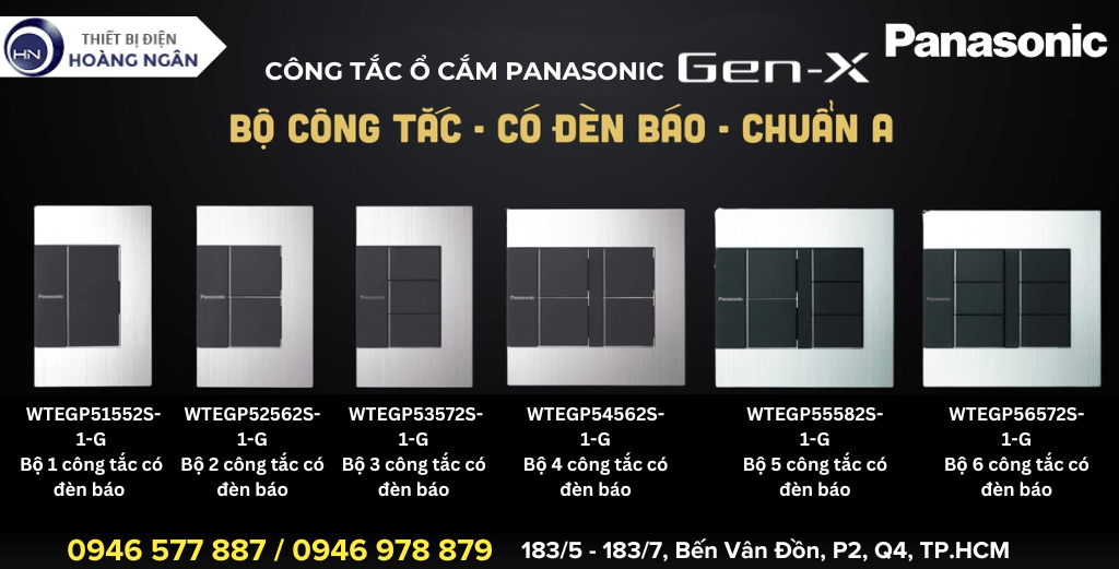 Công Tắc Ổ Cắm Panasonic Gen-X