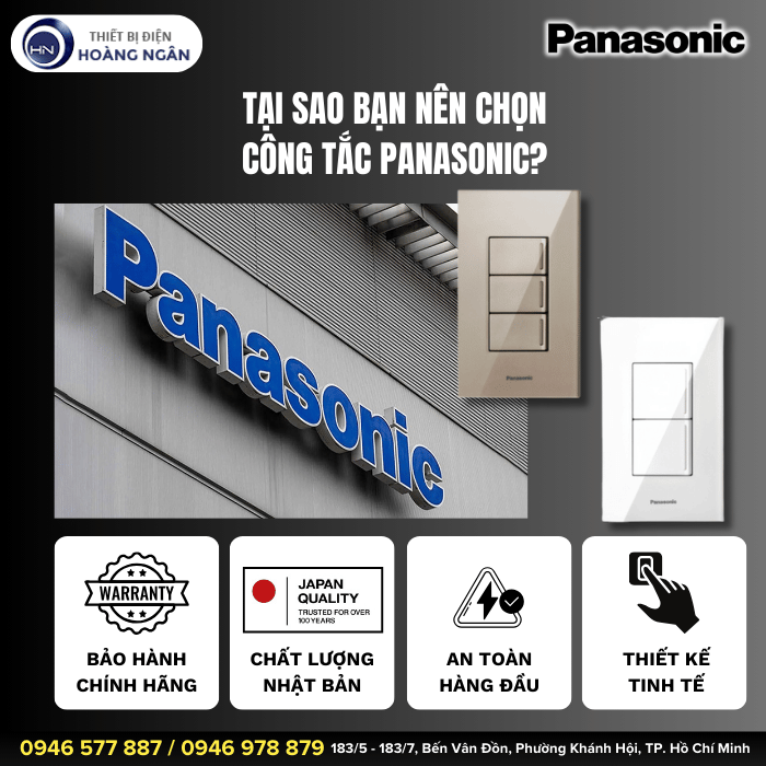 Công Tắc Panasonic Giá Tốt Nhất TP.HCM