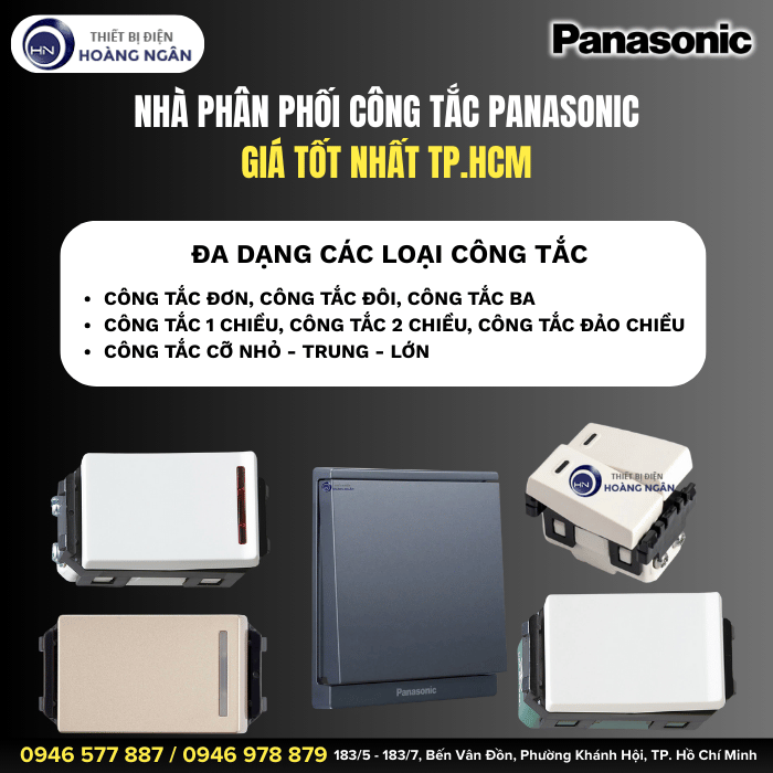 Công Tắc Panasonic Giá Tốt Nhất TP.HCM