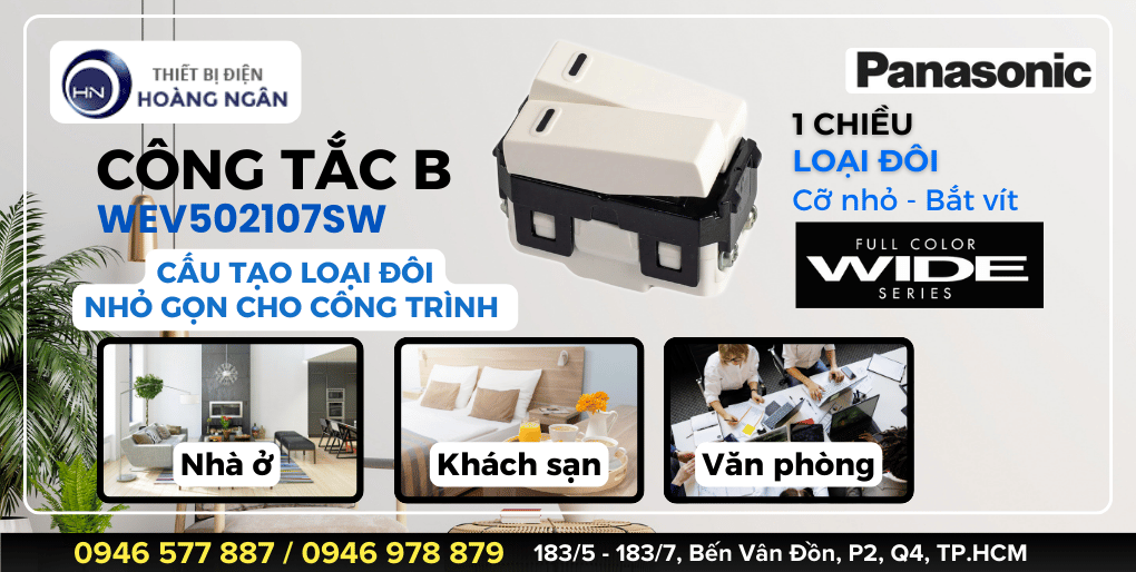 Công tắc Panasonic WEV502107SW