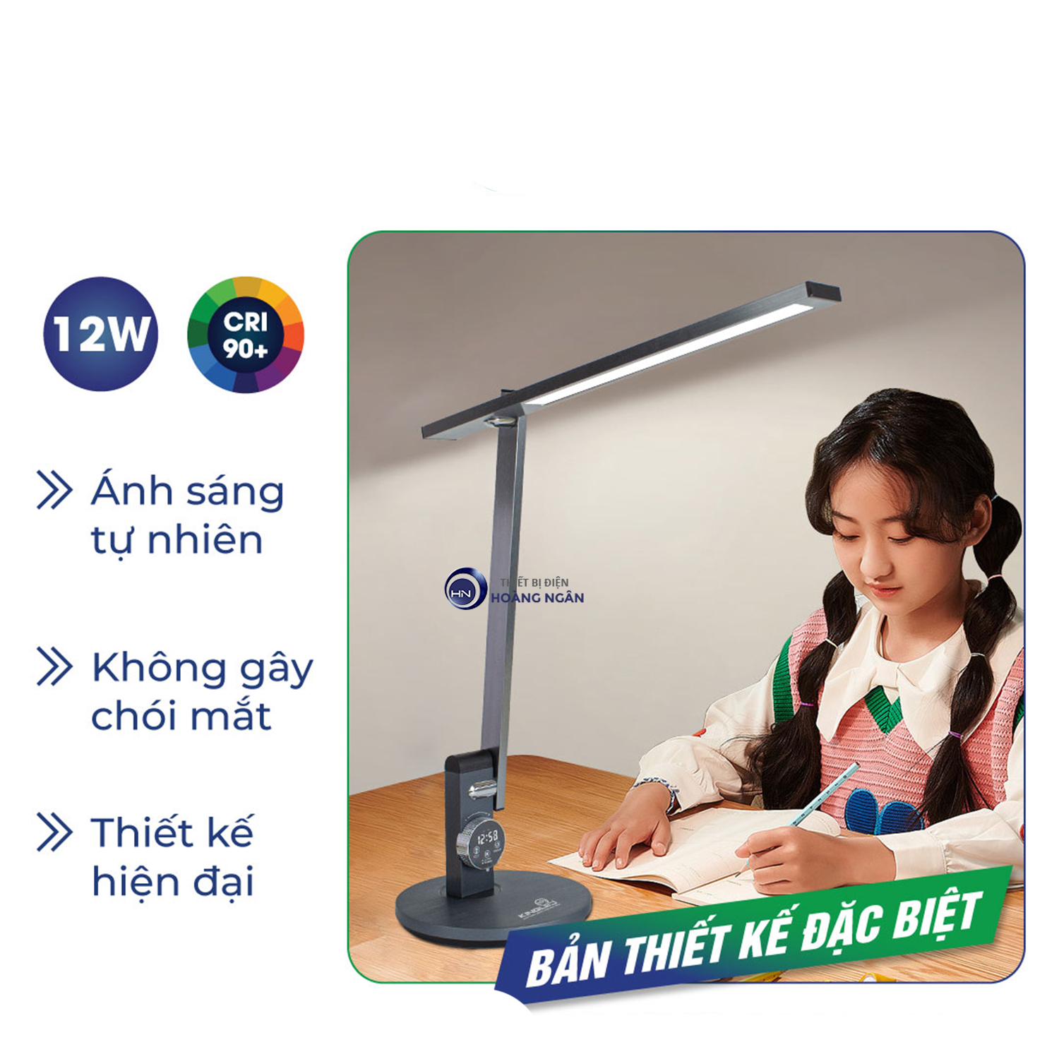 Đèn Bàn Làm Việc Chống Cận DB-LX-12-DM KINGLED | DB Series