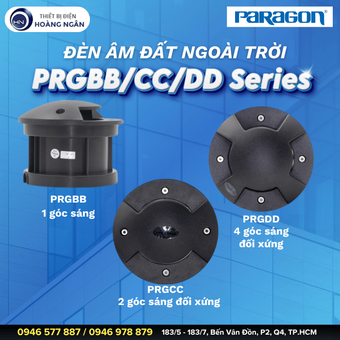 Đèn Âm Đất Ngoài Trời Paragon PRGBBCCDD Series