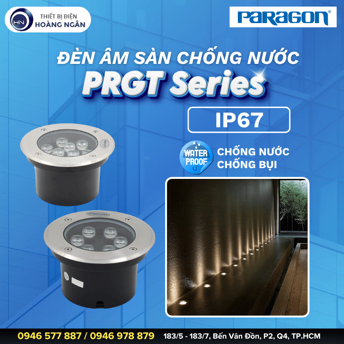 Đèn Âm Sàn Ngoài Trời Paragon PRGT Series
