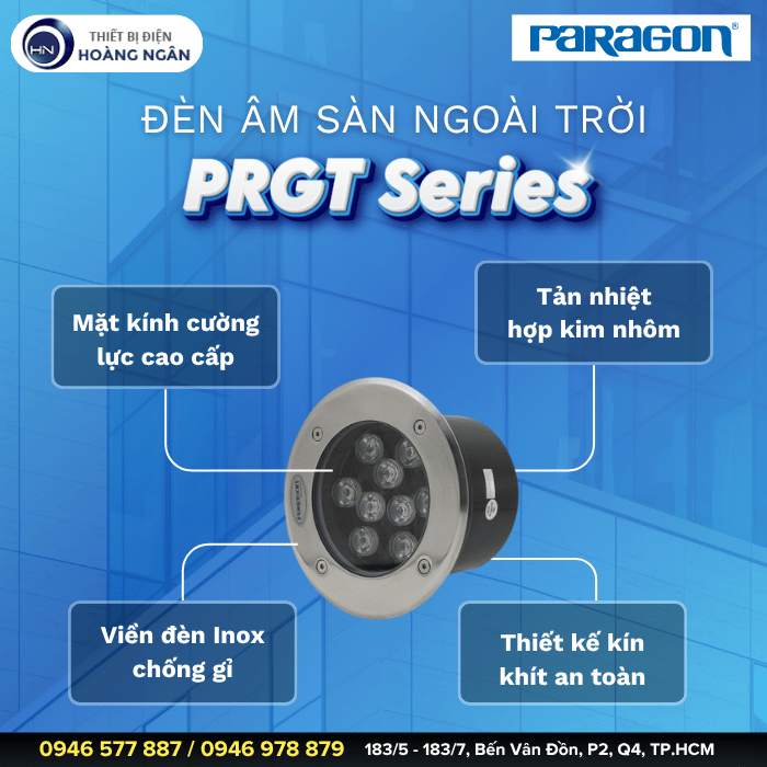 Đèn Âm Sàn Ngoài Trời Paragon PRGT Series