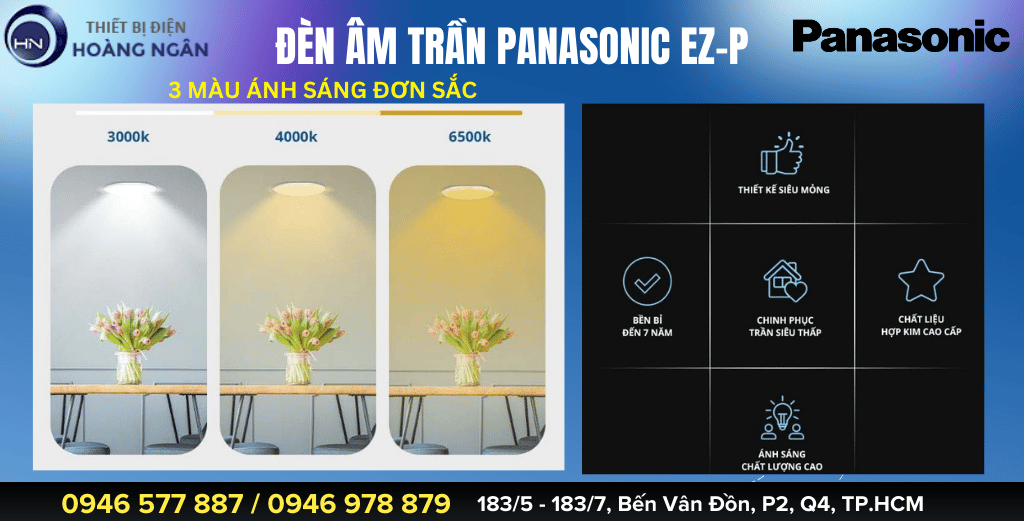 Đèn Âm Trần Panasonic EZ-P