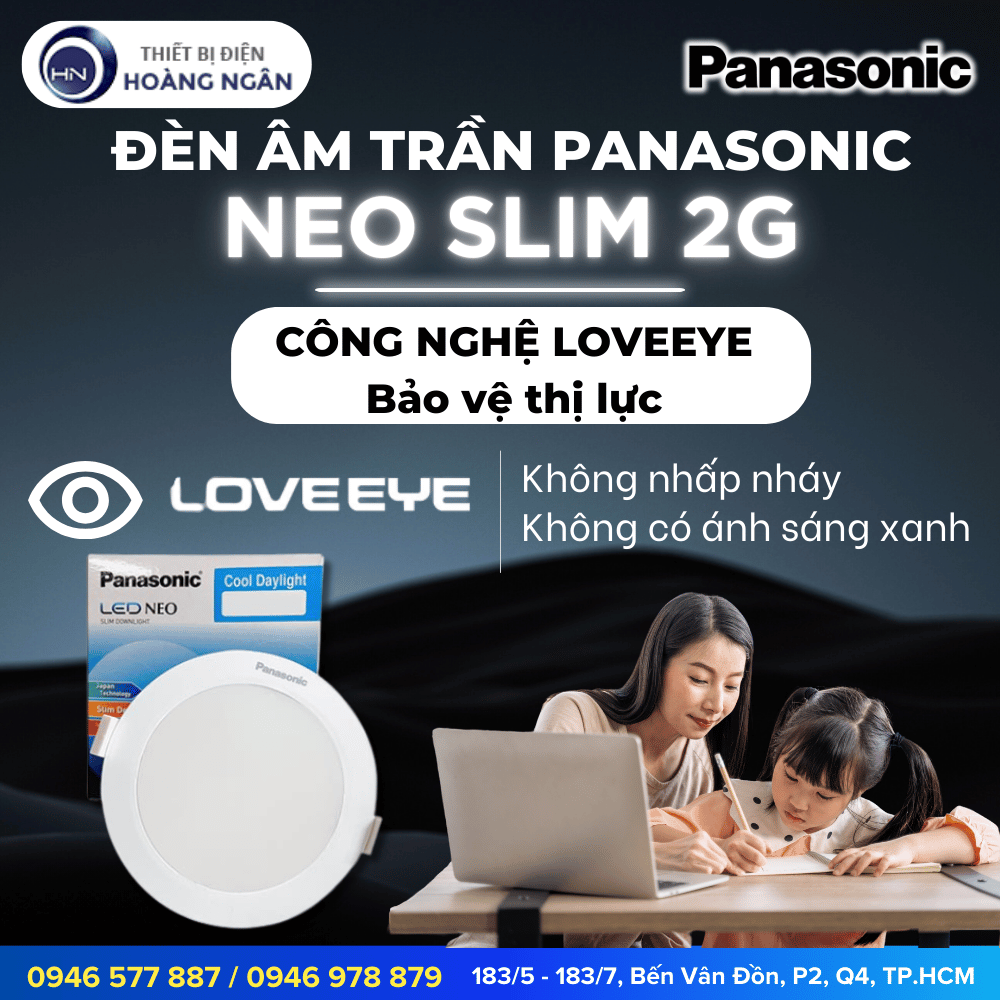 Đèn Âm Trần Panasonic Neo Slim 2G