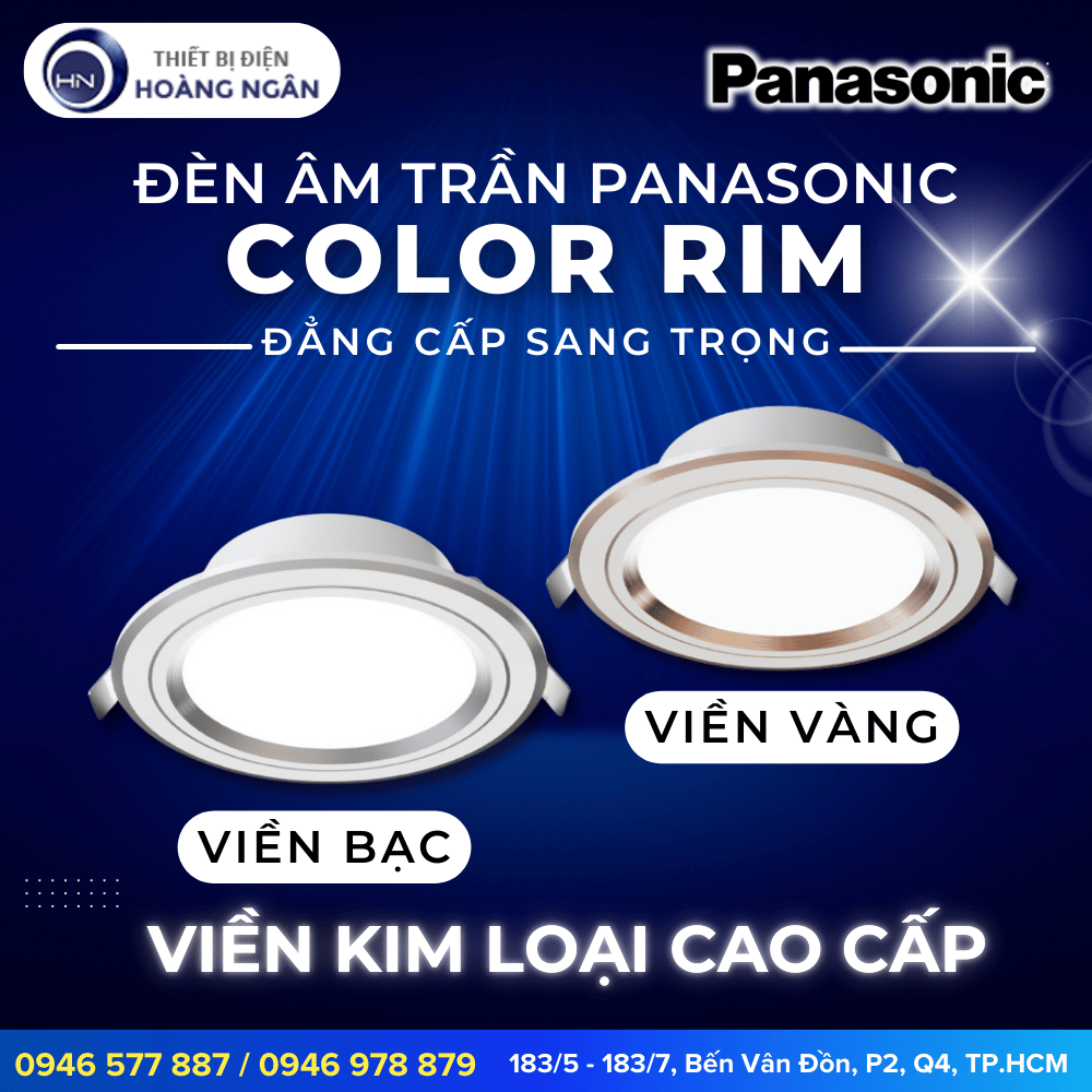 Đèn Âm Trần Panasonic Color Rim