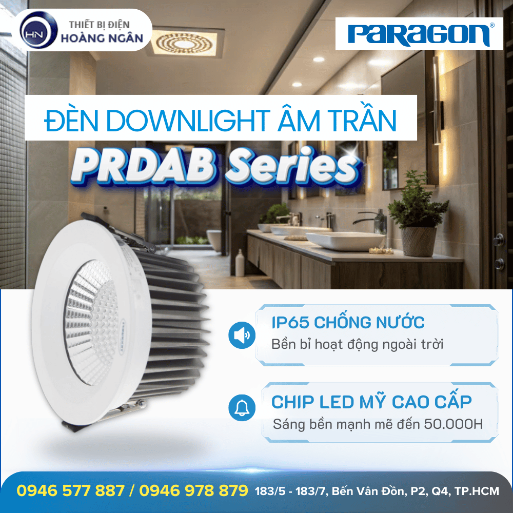 Đèn Âm Trần Paragon PRDAB Series