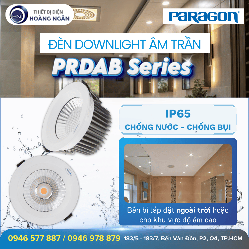 Đèn Âm Trần Paragon PRDAB Series