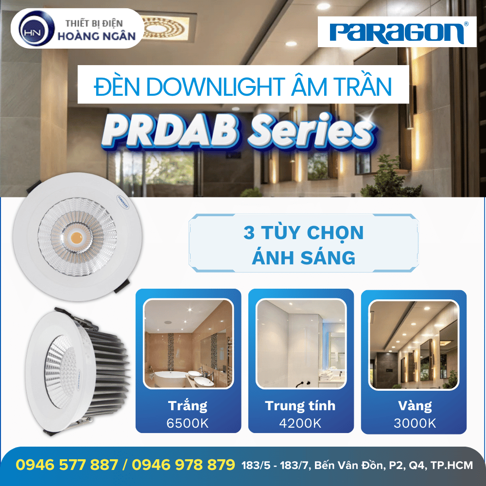 Đèn Âm Trần Paragon PRDAB Series