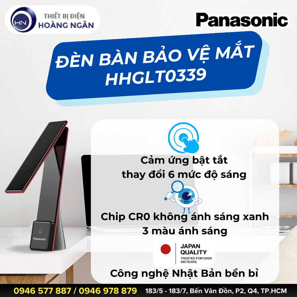 Đèn Bàn Bảo Vệ Mắt Panasonic HHGLT0339