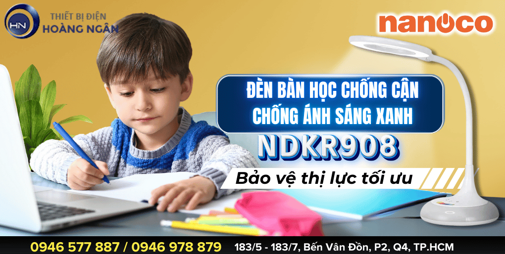 Đèn Bàn Học Chống Cận NDKR908 Nanoco