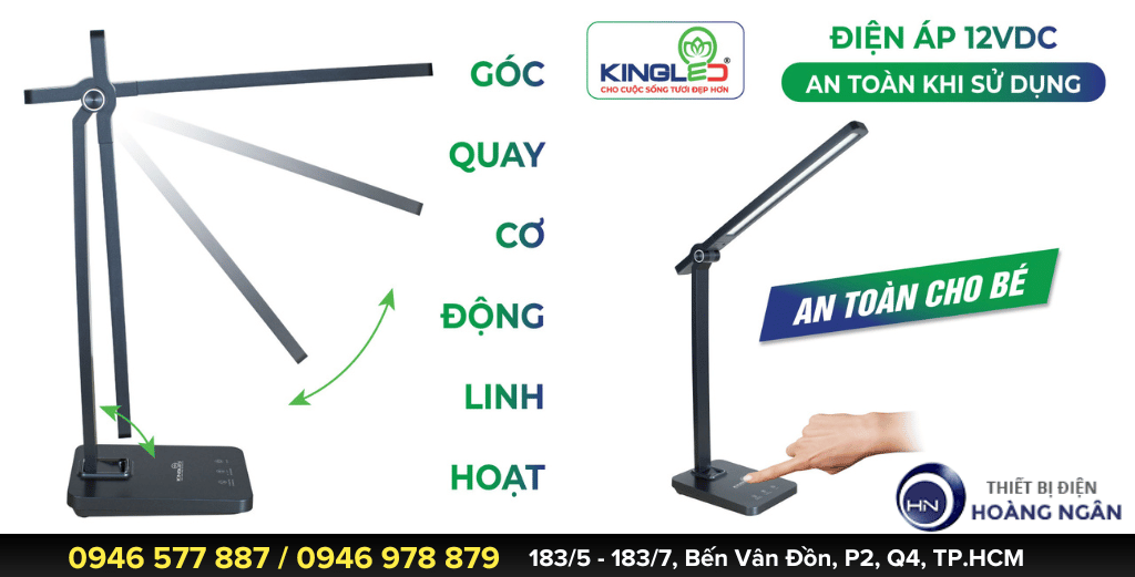 Đèn Bàn Học Chống Cận DB Series KingLED