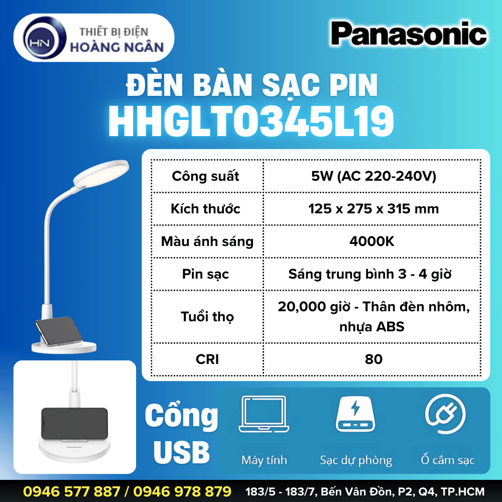 Đèn Bàn Panasonic HHGLT0345L19