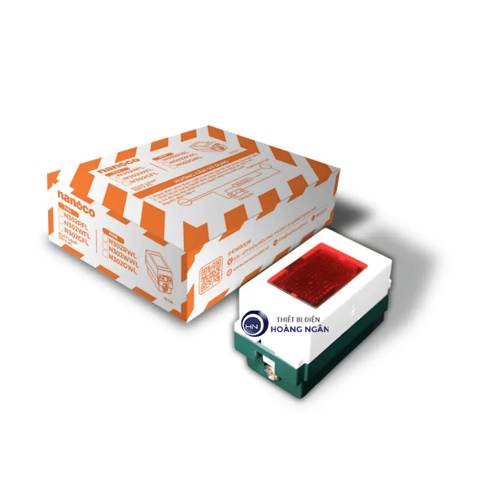Đèn Báo Màu Đỏ N302RF Nanoco