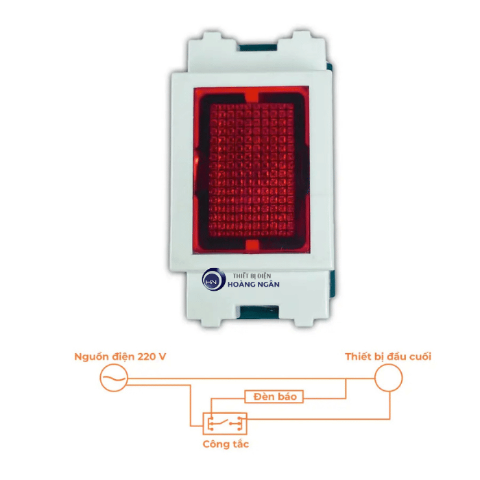 Đèn Báo Màu Đỏ N302RF Nanoco