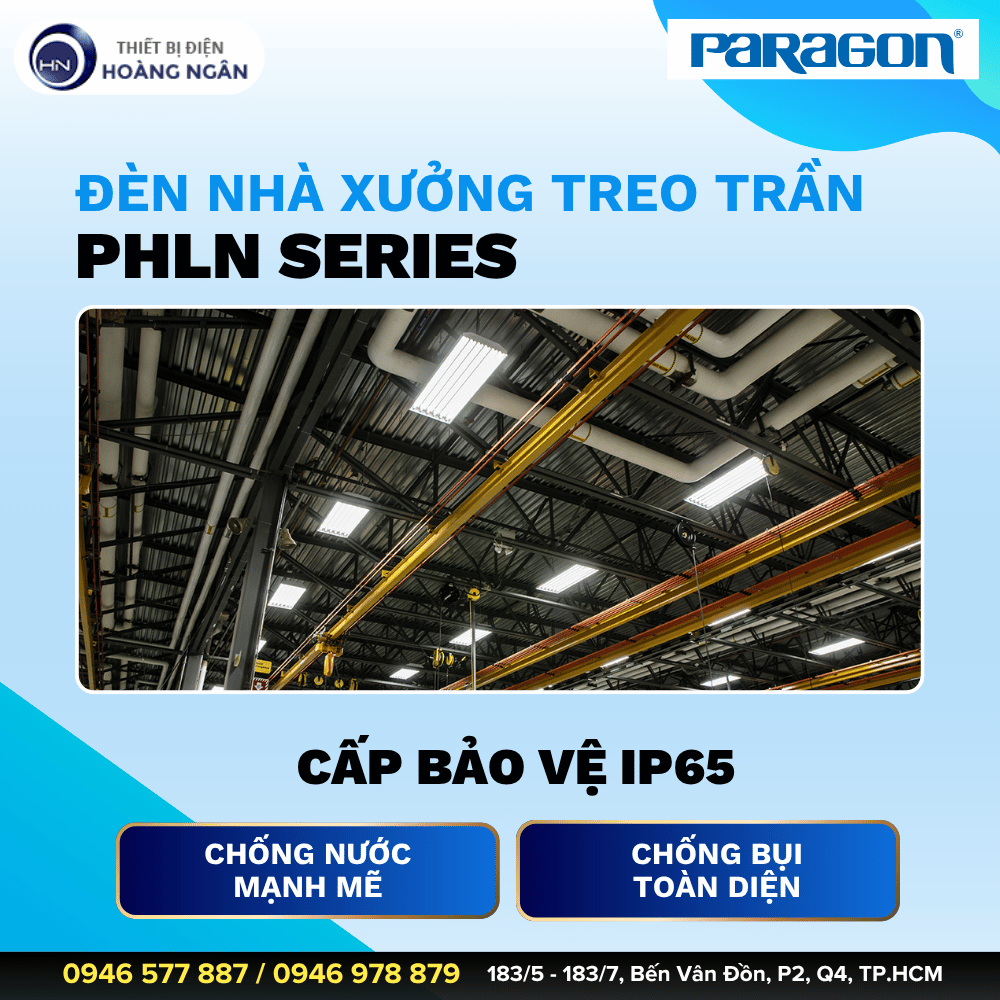Đèn Cao Áp Treo Trần Paragon PHLN Series