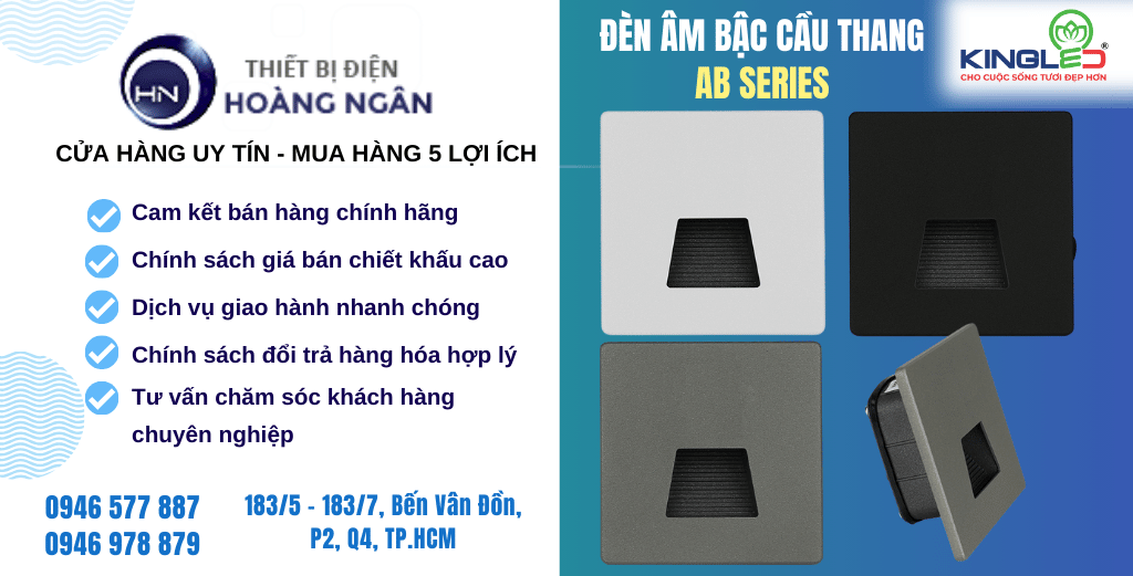 Đèn cầu thang AB Series KingLED